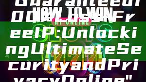 "Guaranteed 100% Loss-Free IP: Unlocking Ultimate Security and Privacy Online"